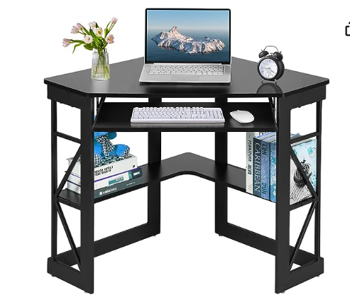 VECELO Corner Computer Desk 